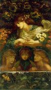 Dante Gabriel Rossetti The Blessed Damozel France oil painting artist